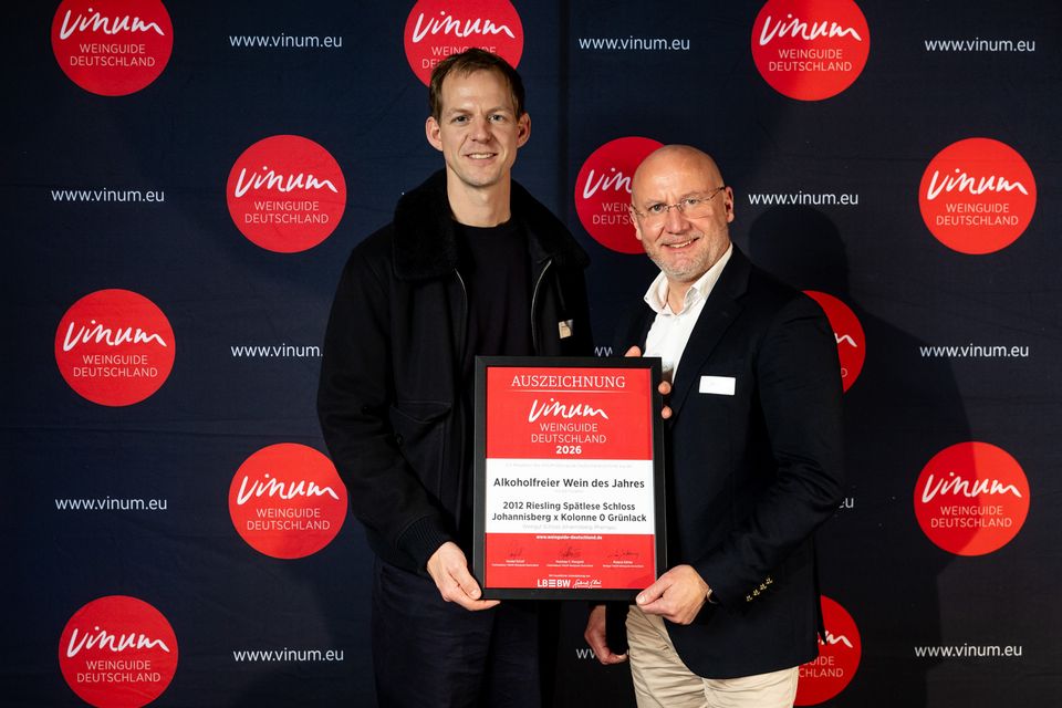 Bester alkoholfreier Wein, VINUM Weinguide 2026, Credit: Jana Kay