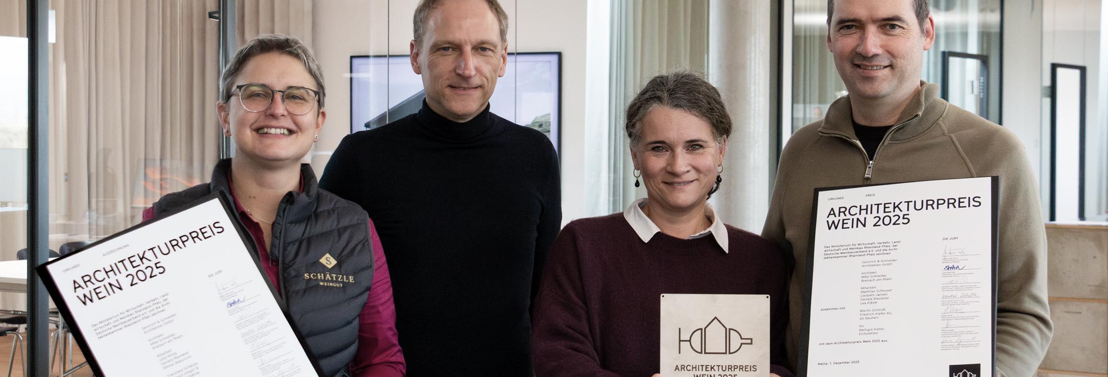 Architekturpreis Wein 2025, credit: Sennrich & Schneider Architekten